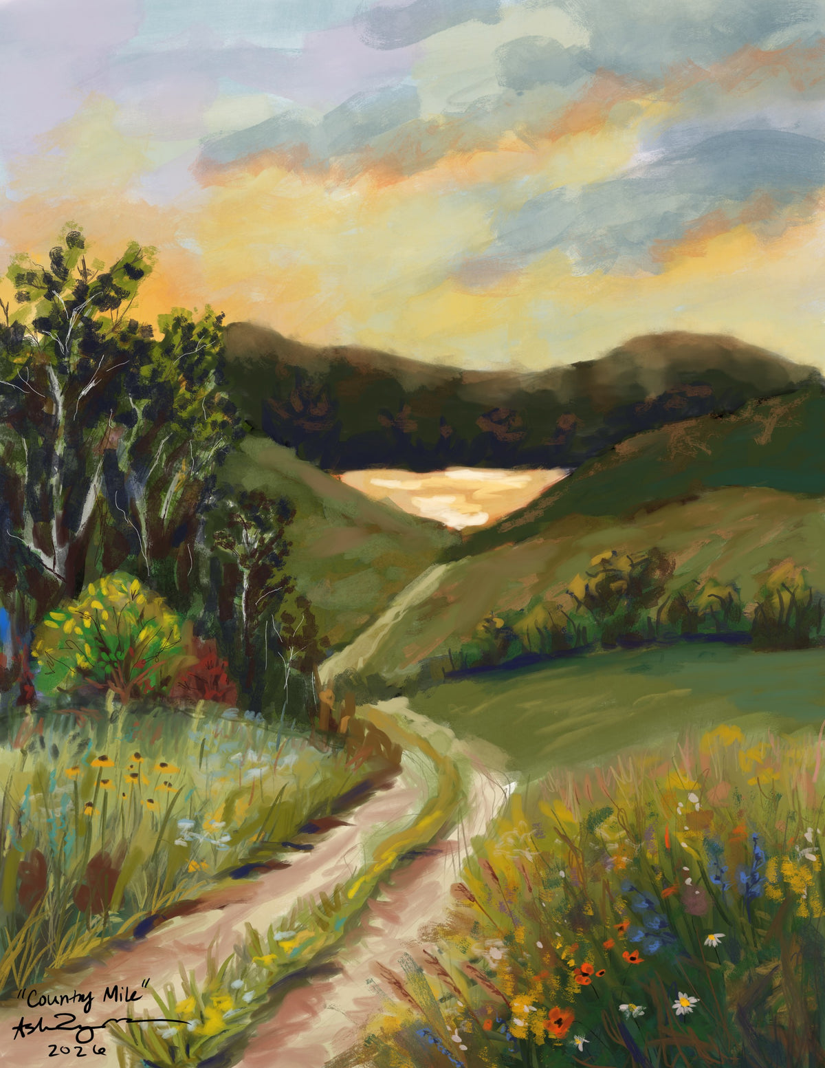 Country Mile - Limited Edition Print