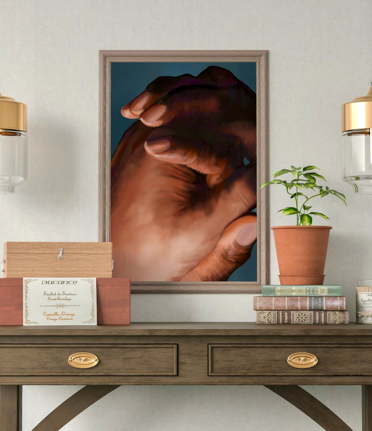 “One” - print