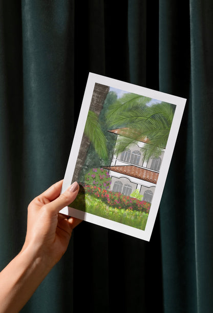 “Hidden in Green” - print