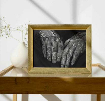 “Hands of the Harvest” - print
