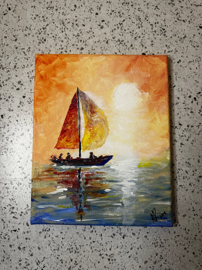 “A Colorful Breeze” Original